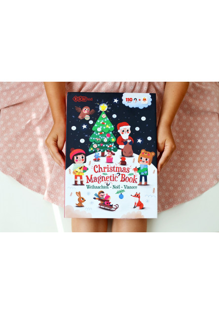 Magnetická kniha Vánoce – Christmas Magnetic Book