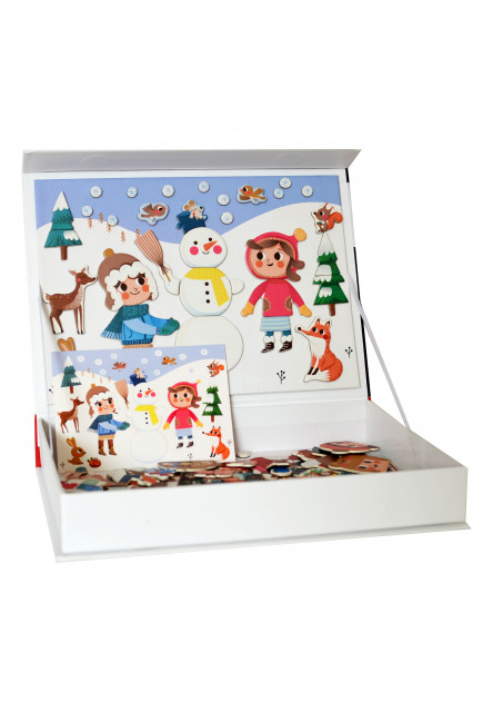 Magnetická kniha Vánoce – Christmas Magnetic Book