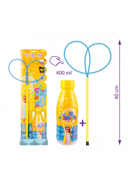 Sada Obruč na bubliny Pro Butterfly + tekutina 400 ml TUBAN