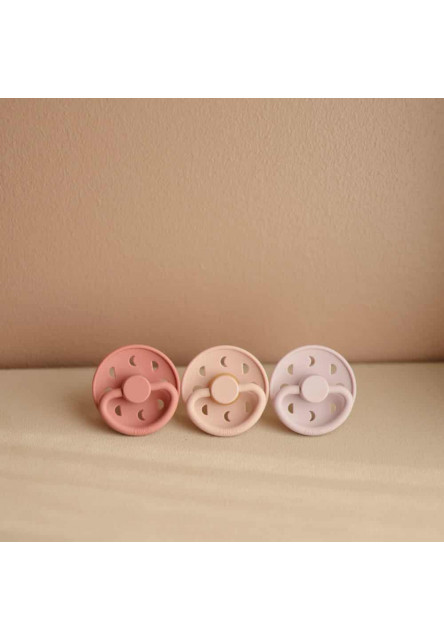 Cumlíky frigg moon phase blush/ cream, 0-6m, silikón