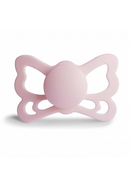 Anatomický cumlík frigg butterfly cream, 0-6m, silikón