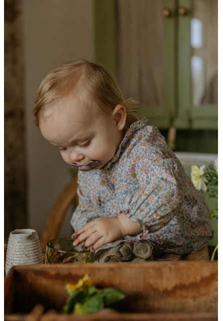 Anatomický cumlík frigg butterfly powder blue, 0-6m, silikón