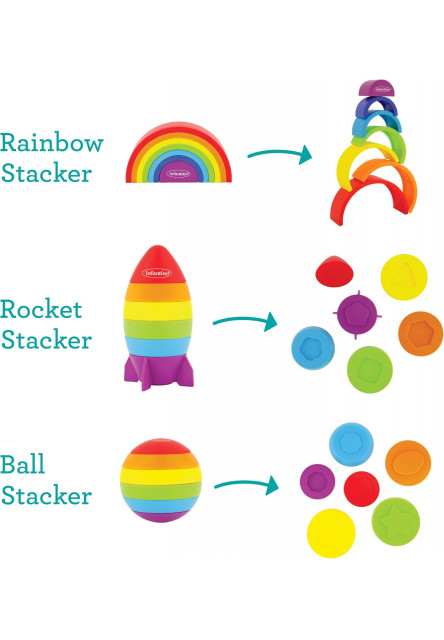 Sada skládacích hraček Imagination Stackers