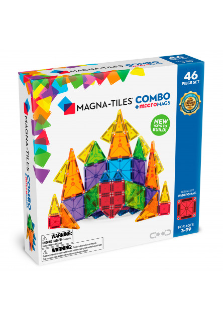 Magnetická stavebnice Combo 46 dílů Magna-Tiles