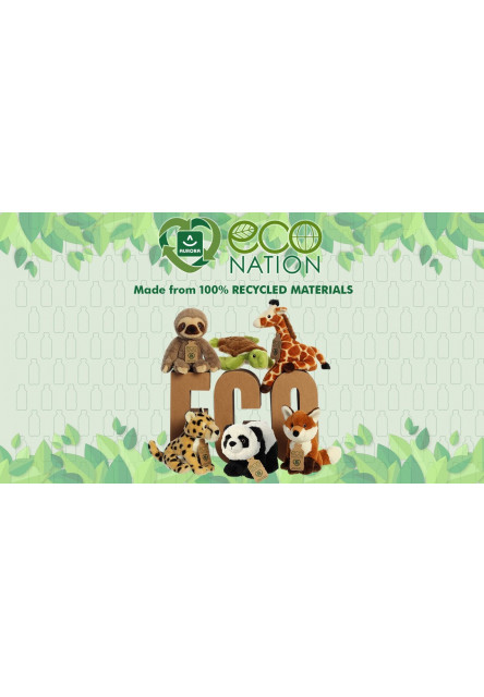 Plyšová korytnačka - Eco Nation - 26 cm