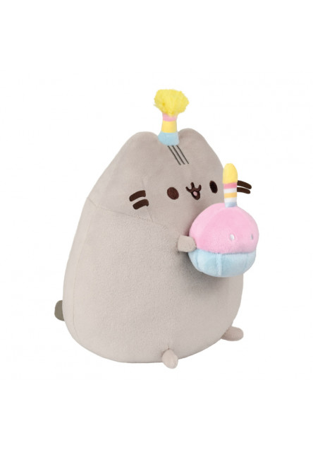 Plyšová mačička Pusheen narodeninová - Pusheen - 26 cm