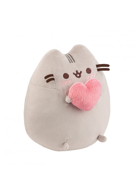 Plyšová Pusheen so srdiečkom - Pusheen - 24 cm