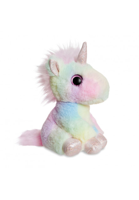 Plyšový jednorožec Hallie - Sparkle Tales - 18 cm Aurora