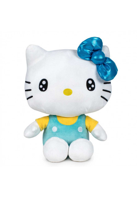 Plyšová mačička tyrkysová - Hello Kitty - 22 cm Aurora