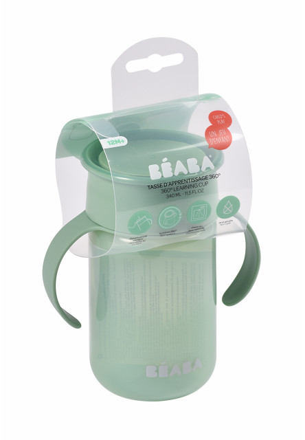 Hrnek trénovací 360° Green 340 ml 12m+