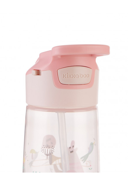 Hrnek se silikonovým pítkem 450ml 12m+ Music Fest Pink