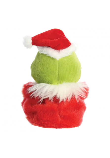 Plyšový Santa Grinch - Palm Pal - 13 cm