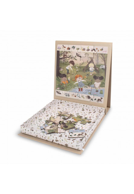 Magnetické puzzle - enchanted forest Filibabba