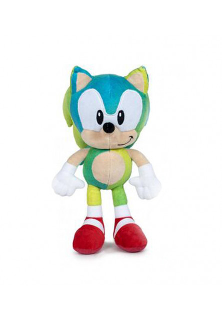 Plyšový Sonic Rainbow - Yellblue - Sonic the Hedgehog - 28 cm