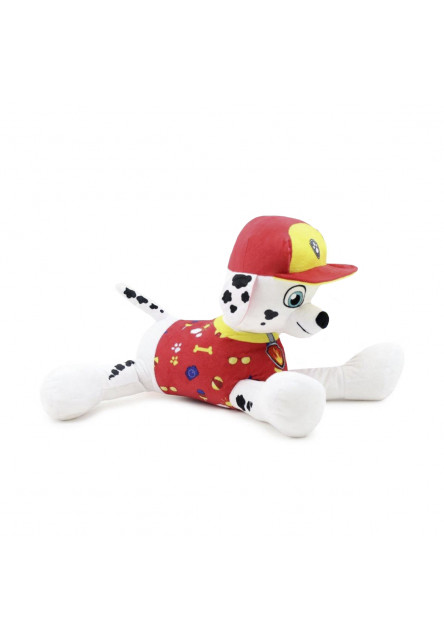 Plyšový psík Marshall ležiaci - letný - Paw Patrol - 50 cm