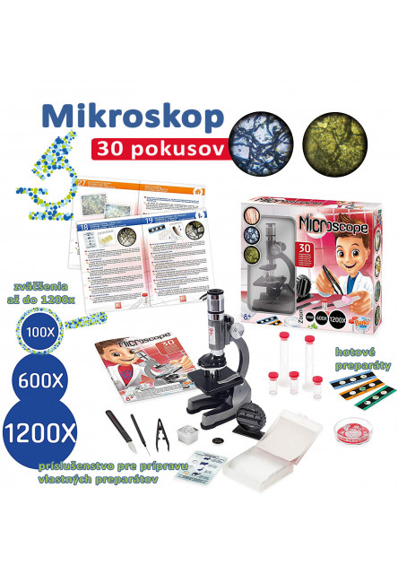 Mikroskop Buki - 30 experimentov