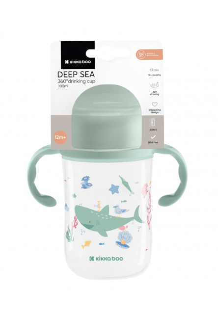 Hrnek trénovací 360° 300ml 12m+ Deep Sea Mint