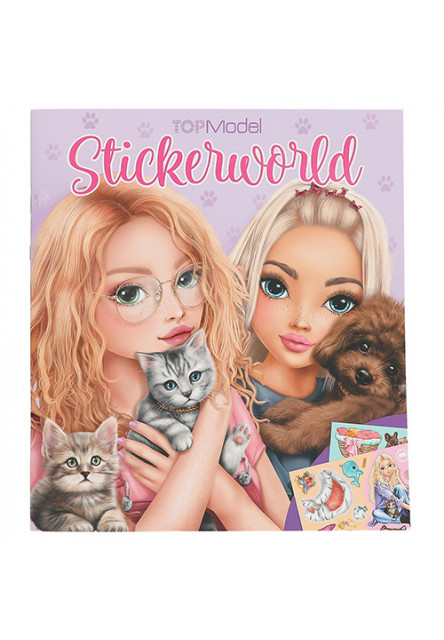 Stickerworld Top Model, Modelky se štěnátkem a koťátky