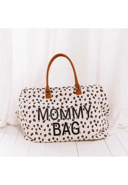 Přebalovací taška Mommy Bag Canvas Leopard