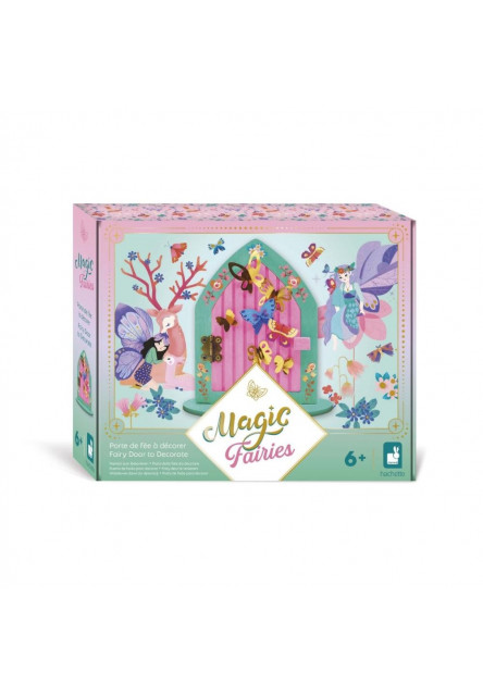 Atelier Midi Kreatívna sada Dvere pre vílu výroba dekorácie Magické víly od 6 rokov Janod