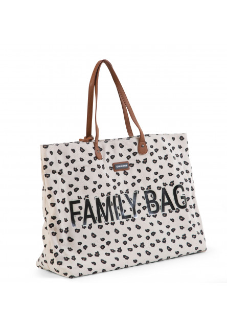 Cestovní taška Family Bag Canvas Leopard