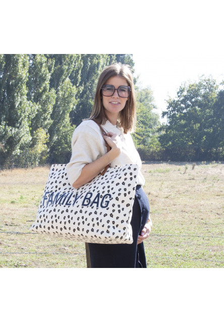 Cestovní taška Family Bag Canvas Leopard