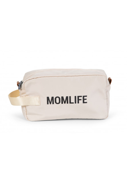 Toaletní taška Momlife Off White Black