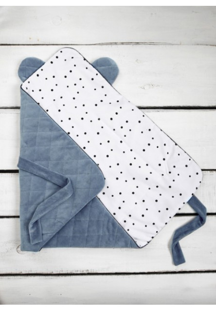 Zavinovačka Sleepee Royal Baby Swaddle Wrap modrá