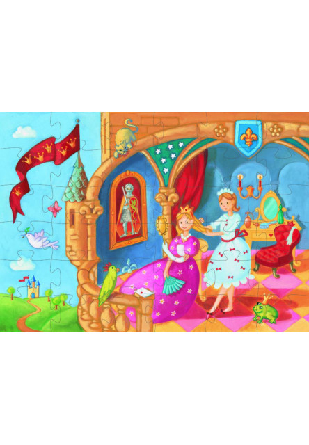 Puzzle Princezná a žaba