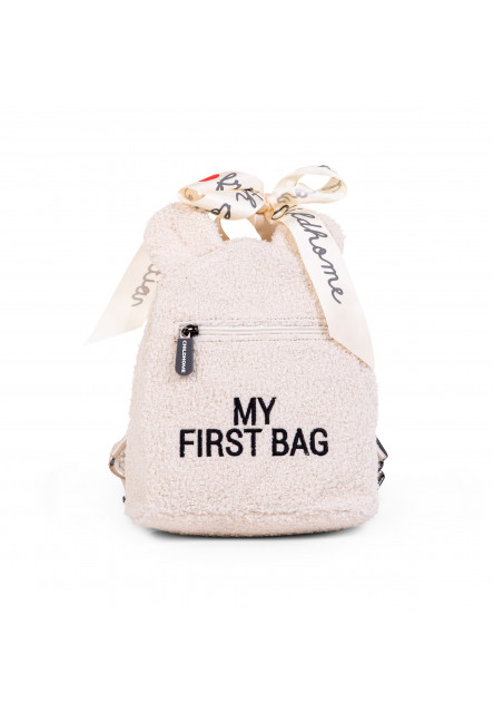 Dětský batoh My First Bag Teddy Off White