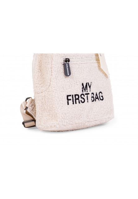 Dětský batoh My First Bag Teddy Off White